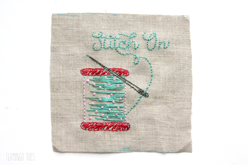 Embroidery Stitch On