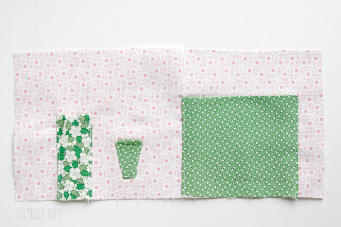 Pockets on inside of needle book