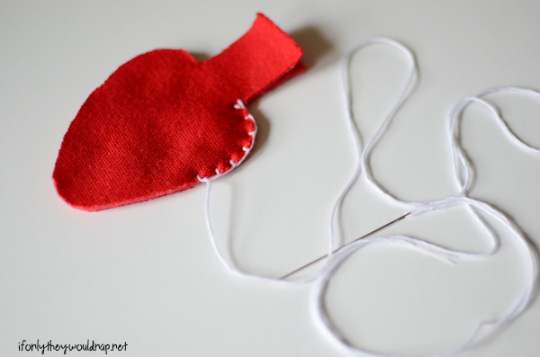 christmas garland step 2