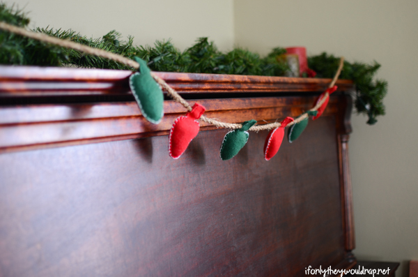 christmas light garland