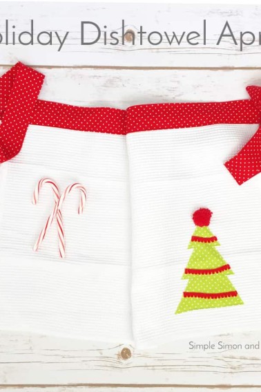 holiday dish towel apron.jpg