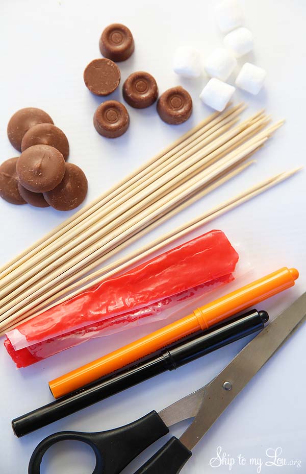 snowman stirrer supplies