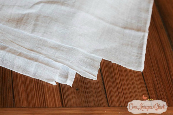 Antler stencil tea towel napkins-2- OneKriegerChick for Skip to my Lou