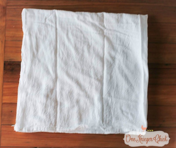 Antler stencil tea towel napkins- OneKriegerChick for Skip to my Lou