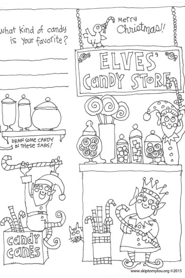 christmas coloring page