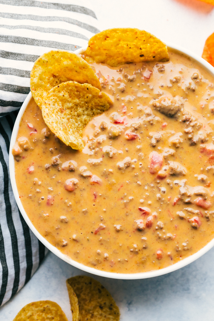 ground beef queso