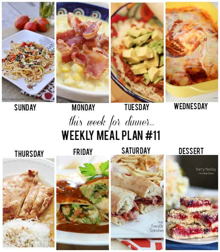 Meal Plan #11 a