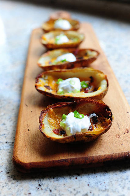 loaded potato skins