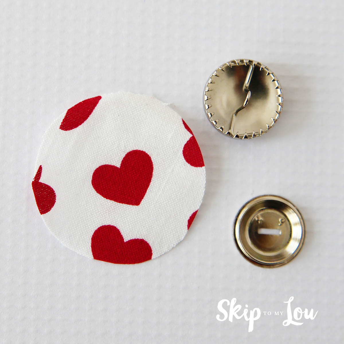 how to cover a button no tools kit