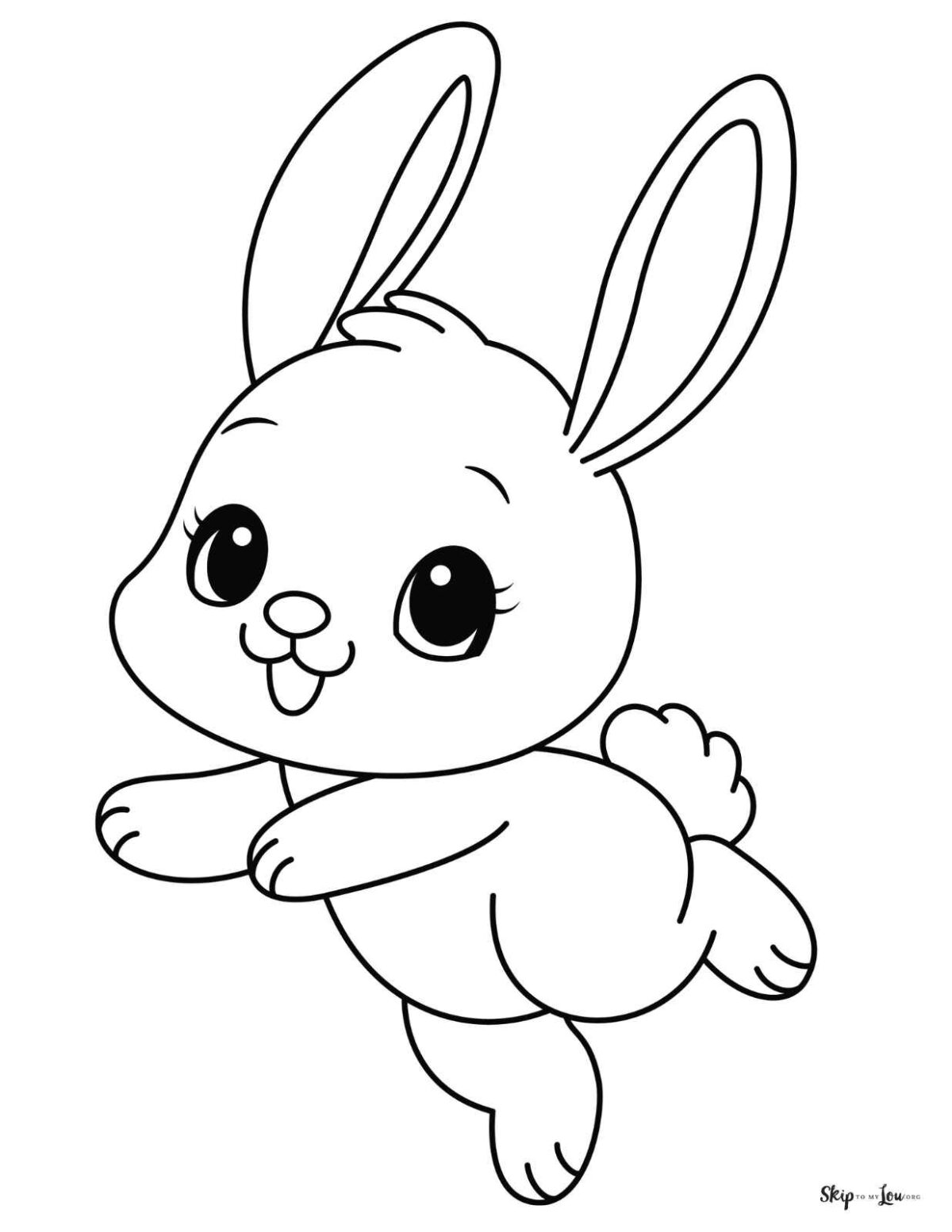 cute dancing bunny