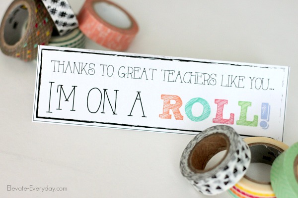 Teacher Appreciation Printable