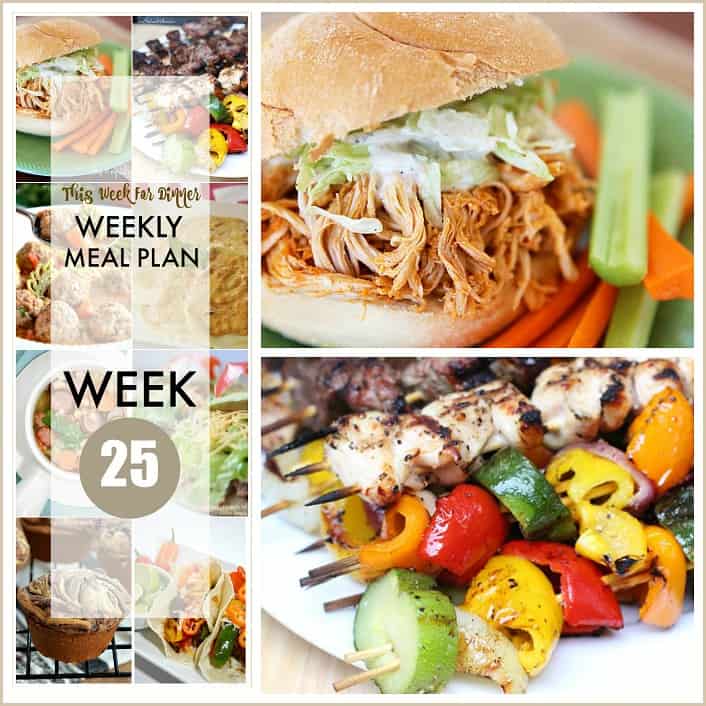 Weekly Meal Plan 25 FB