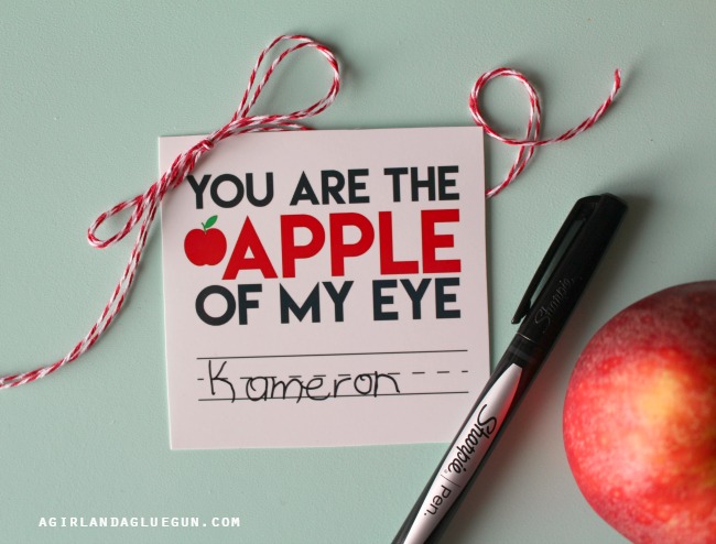 you are the apple of my eye