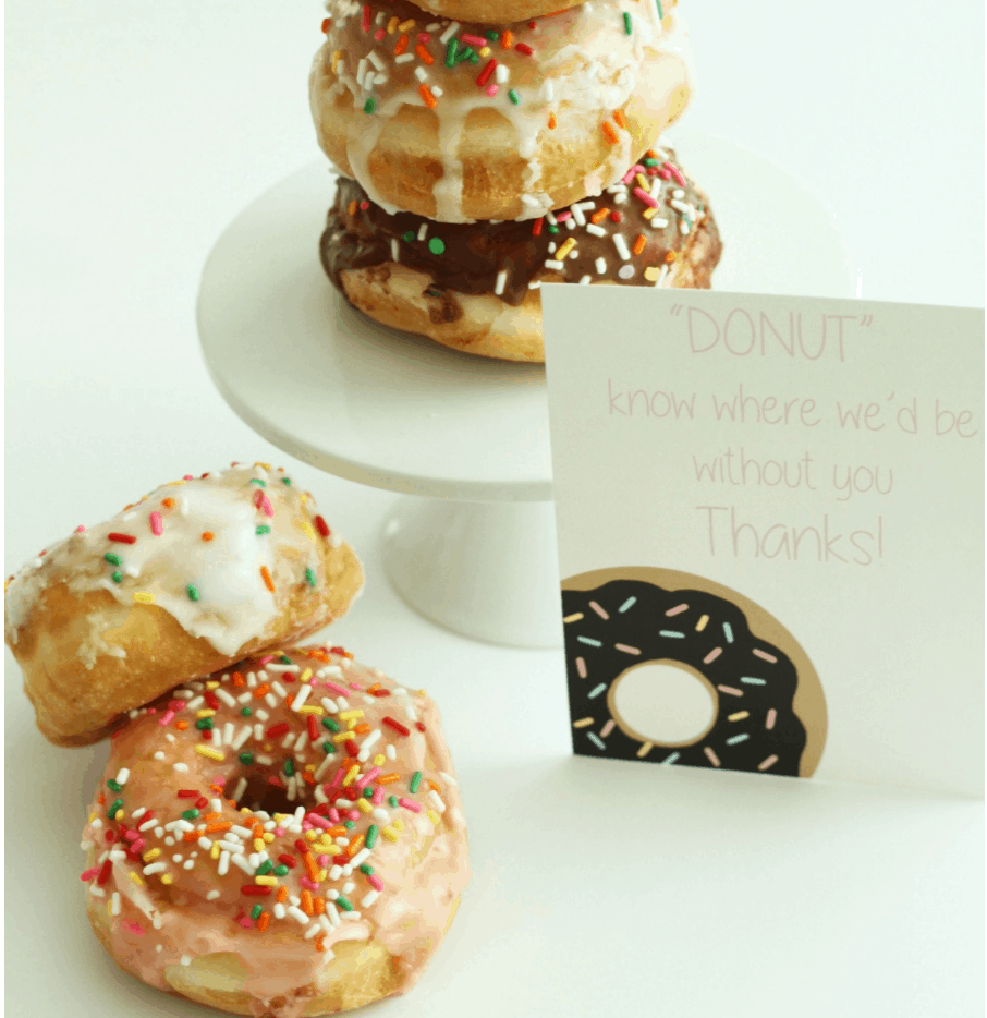 donut printable for teacher