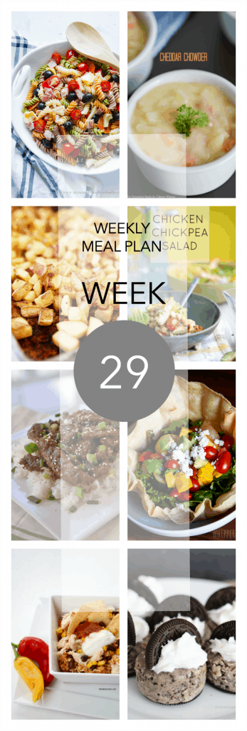 weekly meal plan 29