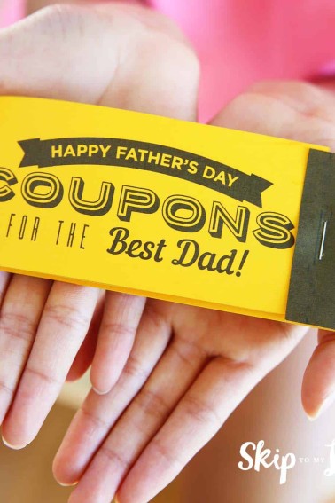 fathers day coupon book