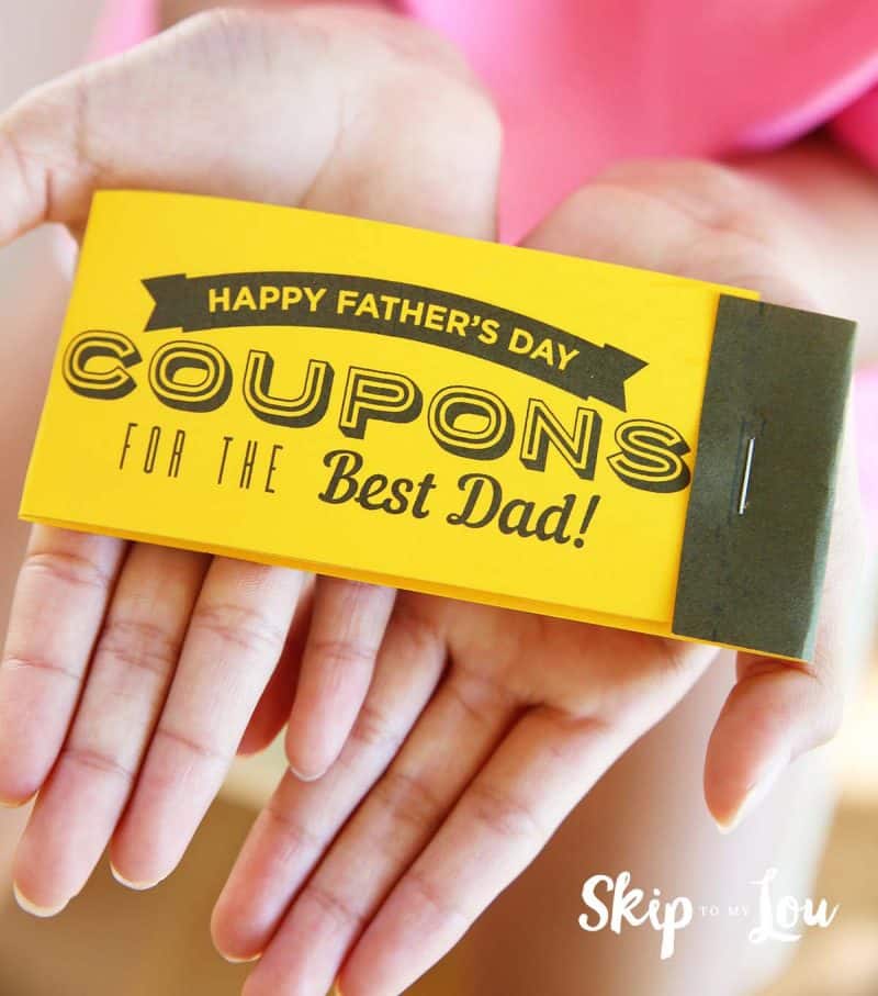 father's day coupons book