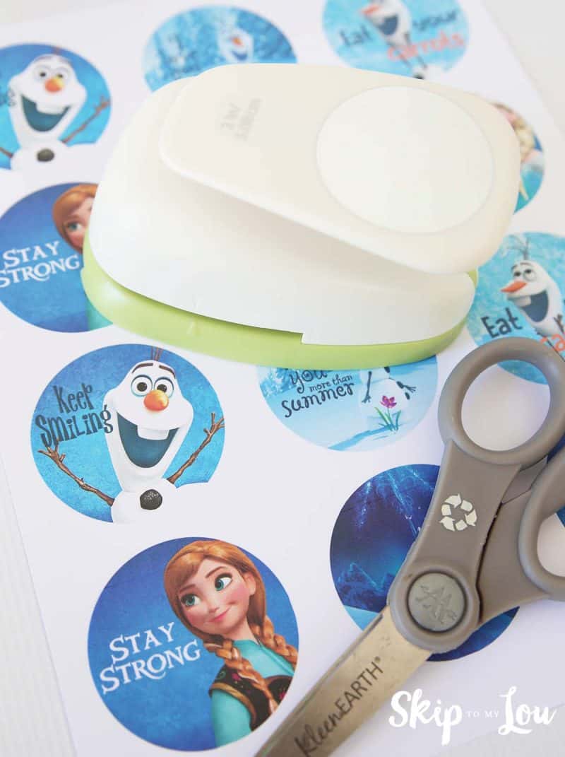 Frozen Lunch Notes Supplies