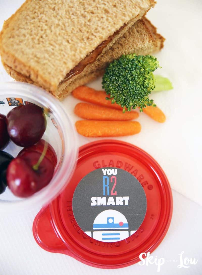 free Star Wars Lunch Box Notes