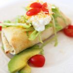 baked chimichangas