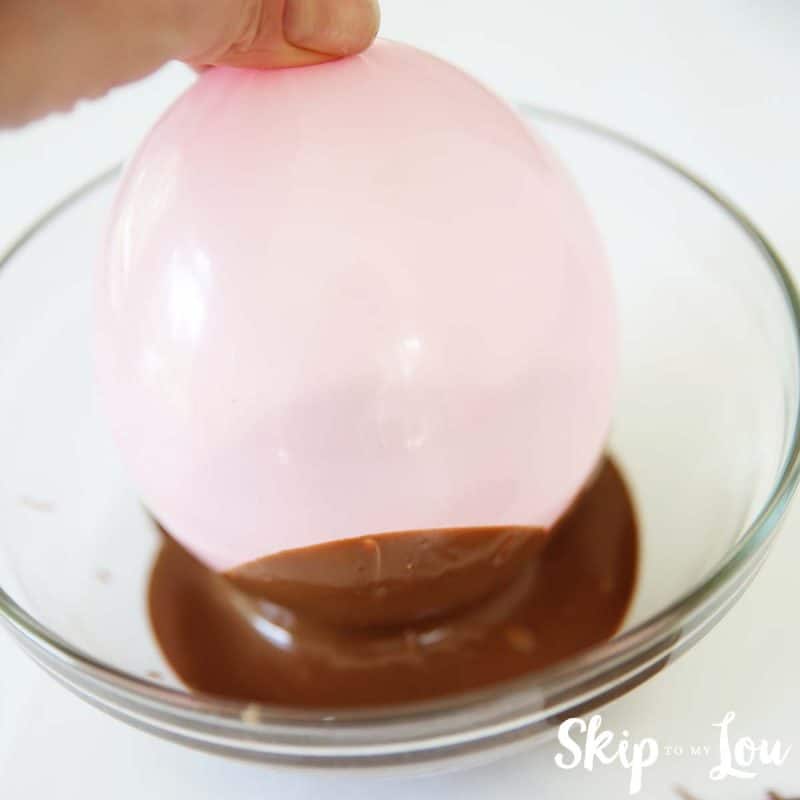 chocolate bowl tutorial 2