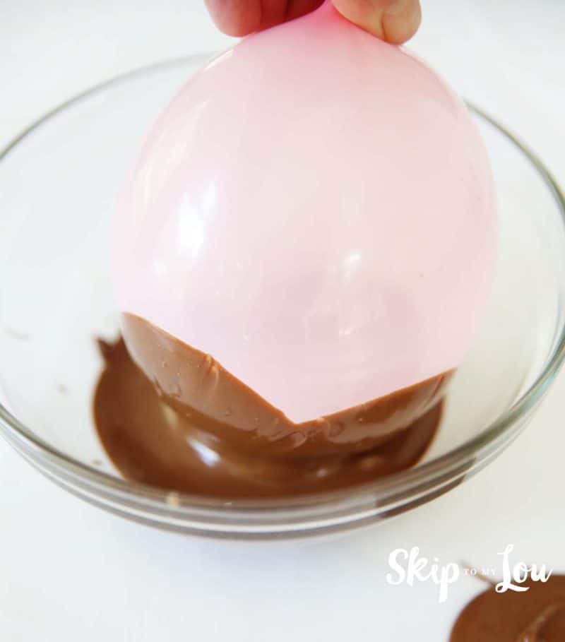 chocolate bowl tutorial 3