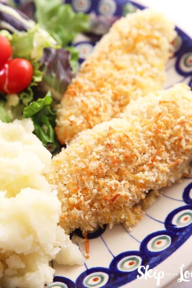 crispy baked garlic chicken