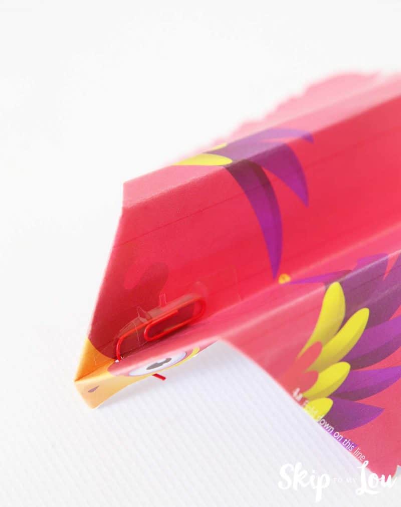 flying paper airplane bird
