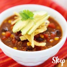 pressure cooker taco soup