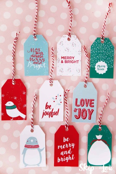printable Christmas Gift tags