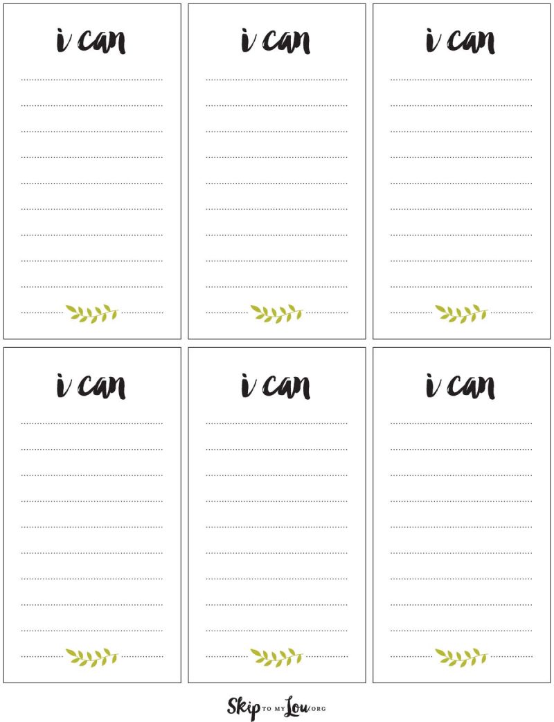 I can goal cards