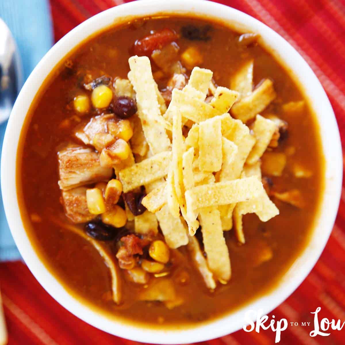 pressure cooker enchilada soup