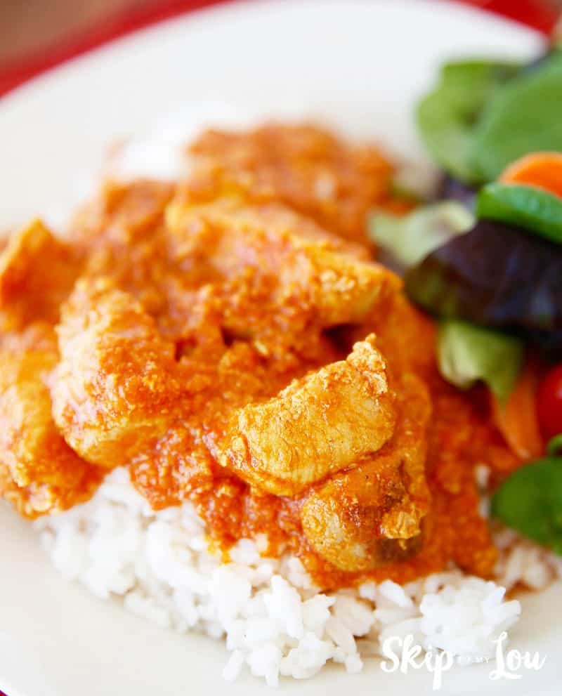pressure cooker Instant pot chicken curry