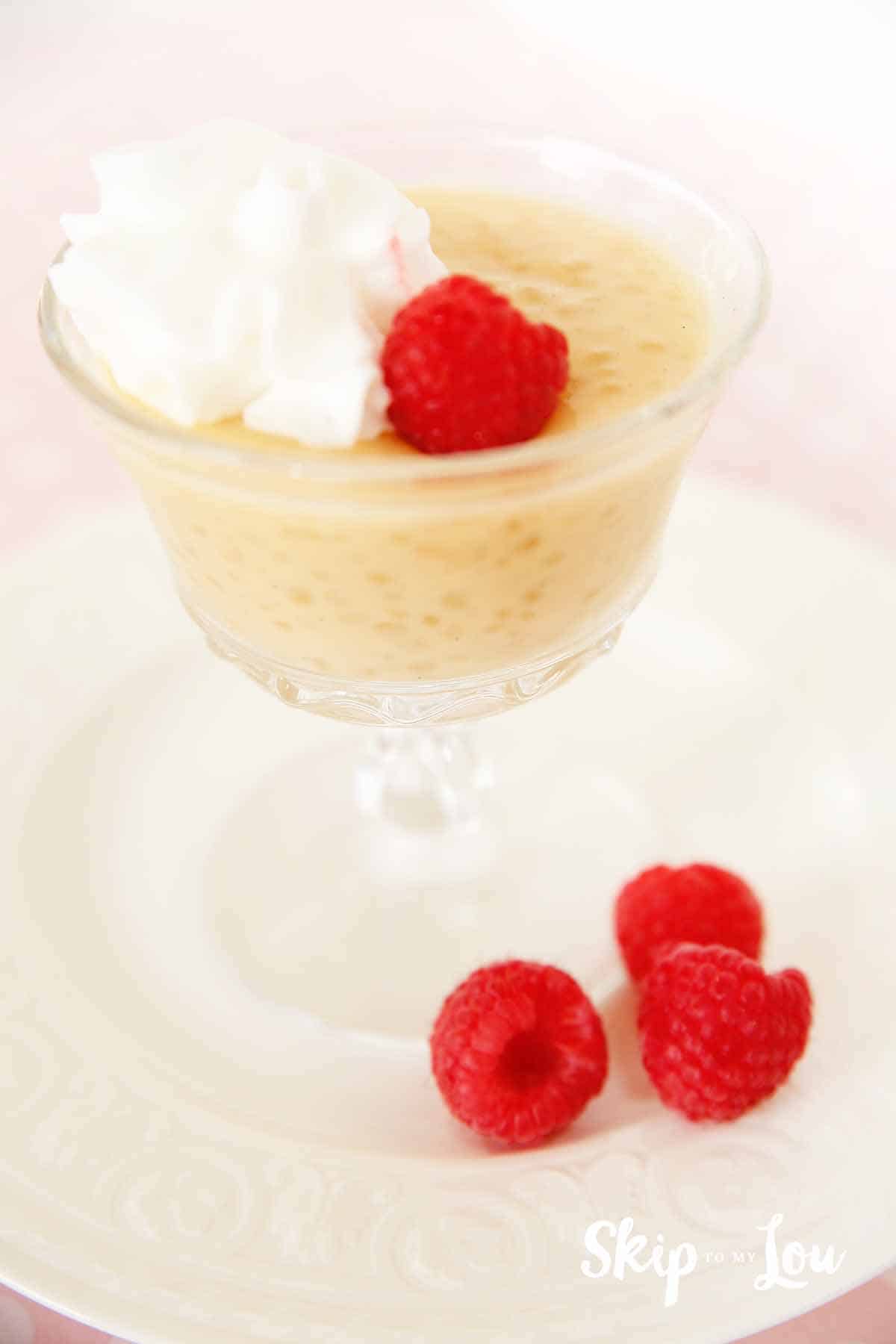 Instant Pot Vanilla Bean Tapioca Pudding | Skip To My Lou1200 x 1800