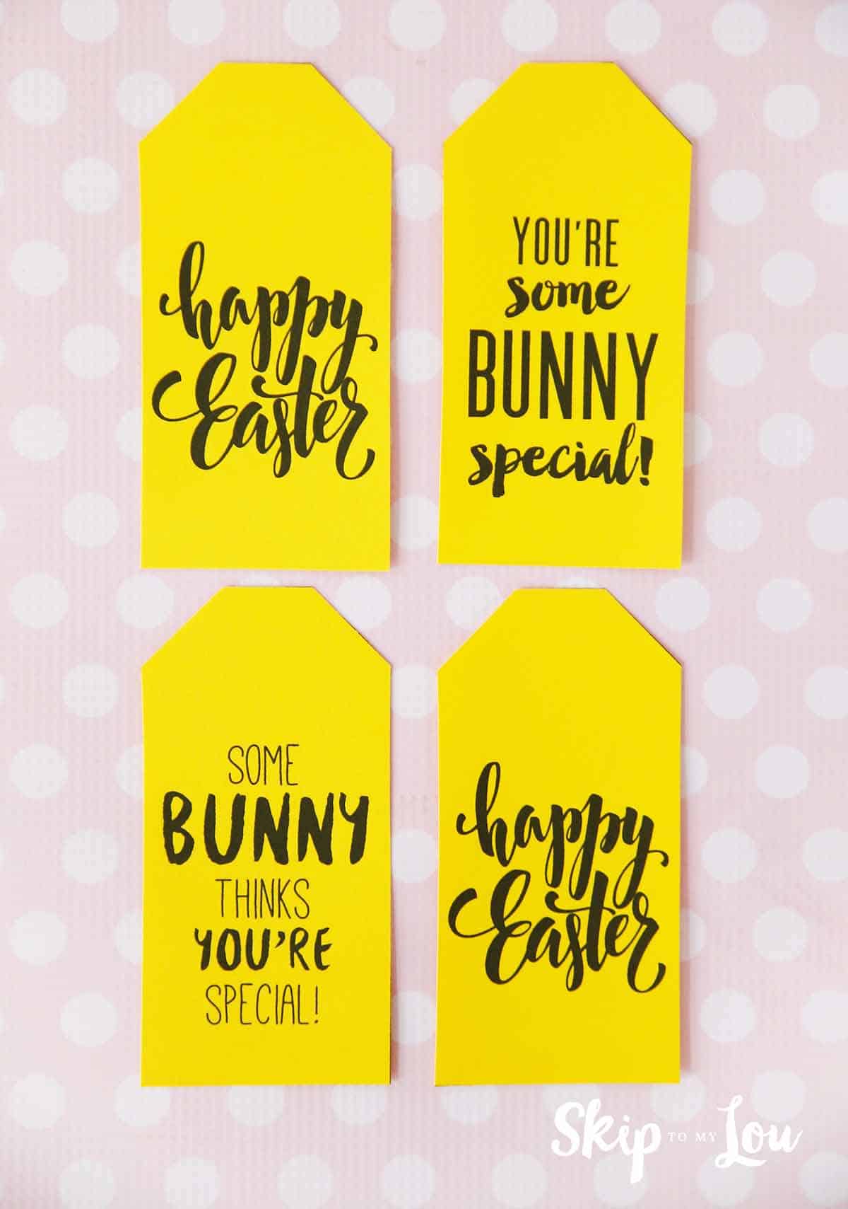 Cutest Free Easter Printable Gift Tags For All Your Treats 