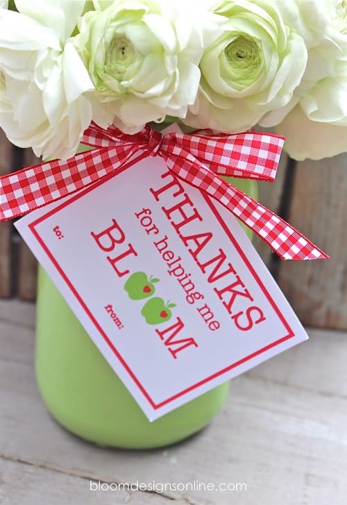 bloom teacher gift