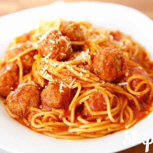 pressure cooker spaghetti and meatballs