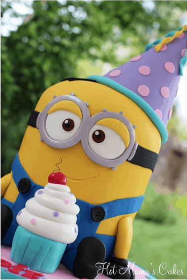 despicable me birthday cake