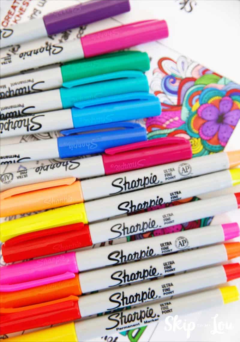 sharpie markers fine point