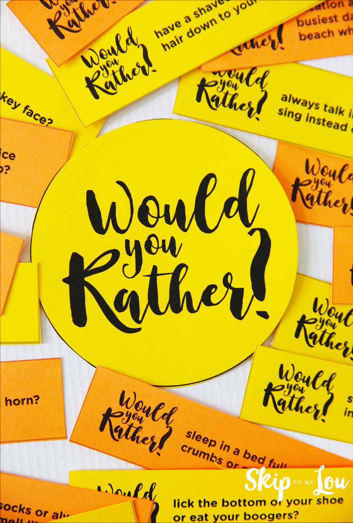 Would You Rather | Skip To My Lou | Bloglovin’