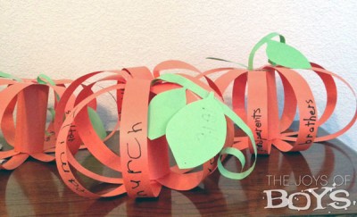 paper pumpkin crafts