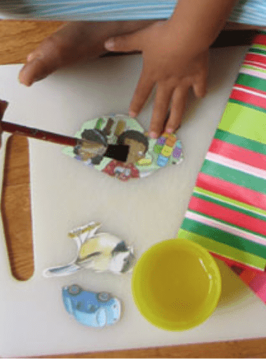 how to make your own sitcikers