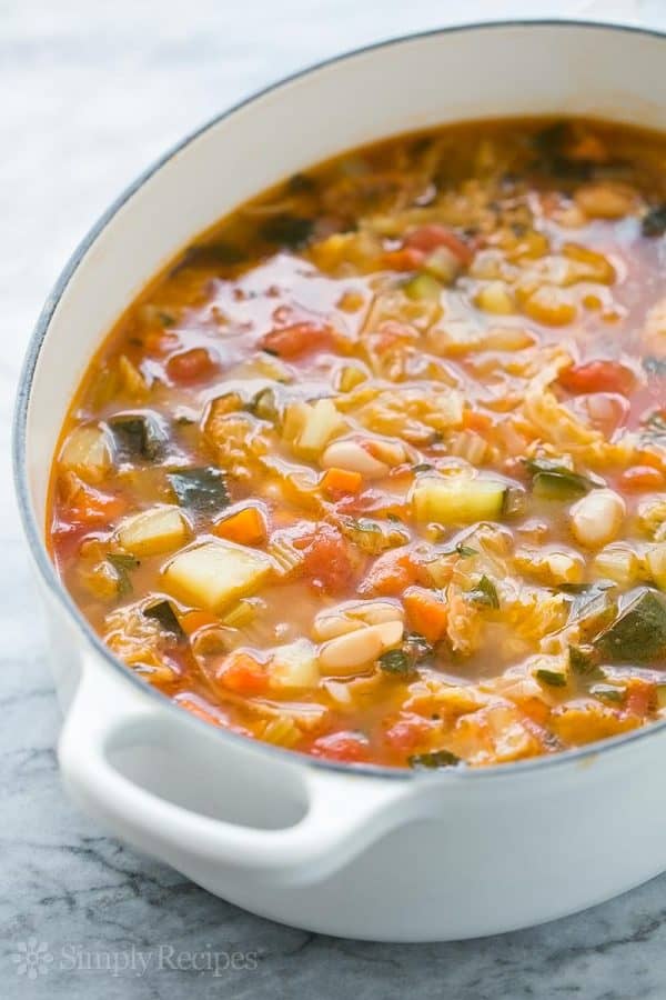 minestrone soup