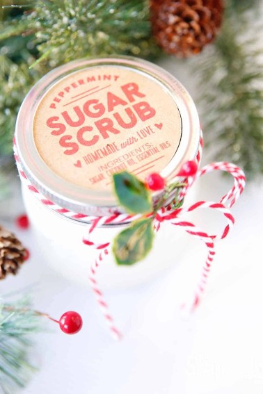peppermint sugar scrub recipe skiptomylou.org