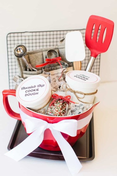cookie dough basket