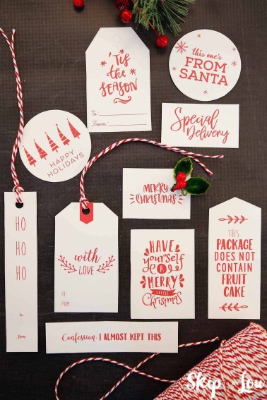 christmas tags
