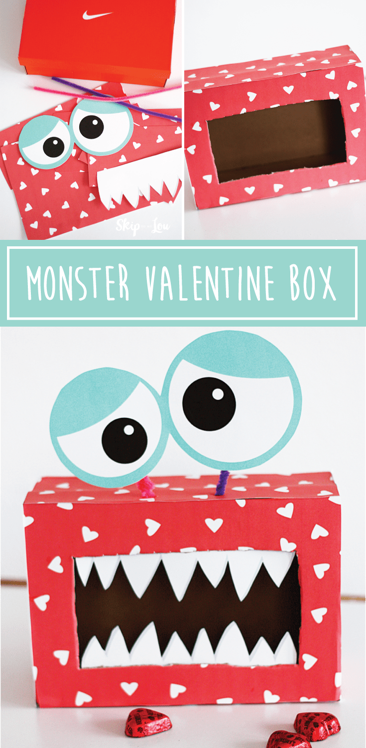 Monster Valentine box