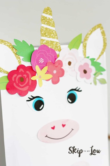 Tutorial Valentines Unicorn Box