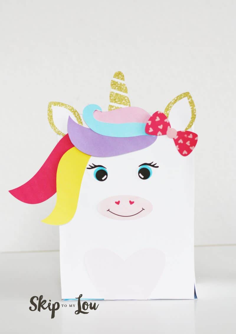 Magical Unicorn Valentine Box With Free Printables Skip To My Lou