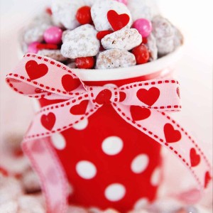 Valentine's Day Puppy Chow